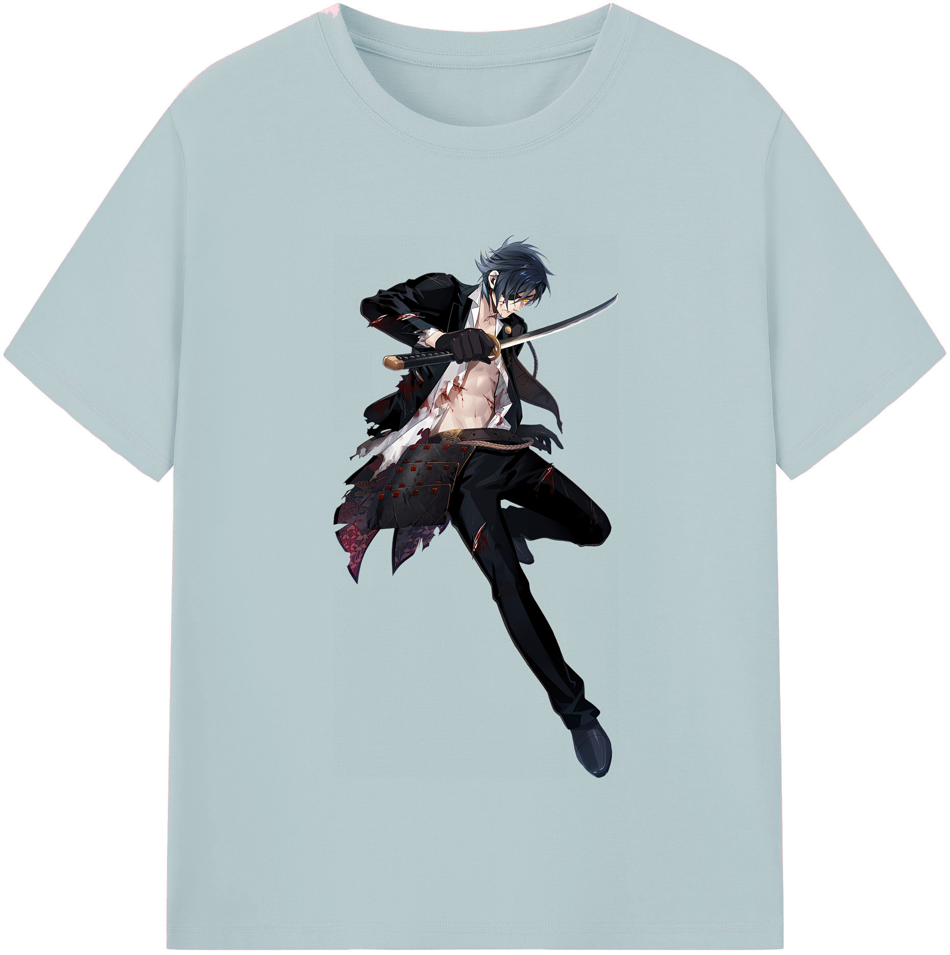 （画像用） 刀剣乱舞 Touken Ranbu 綿100％半袖Tシャツ（フロントプリント）
